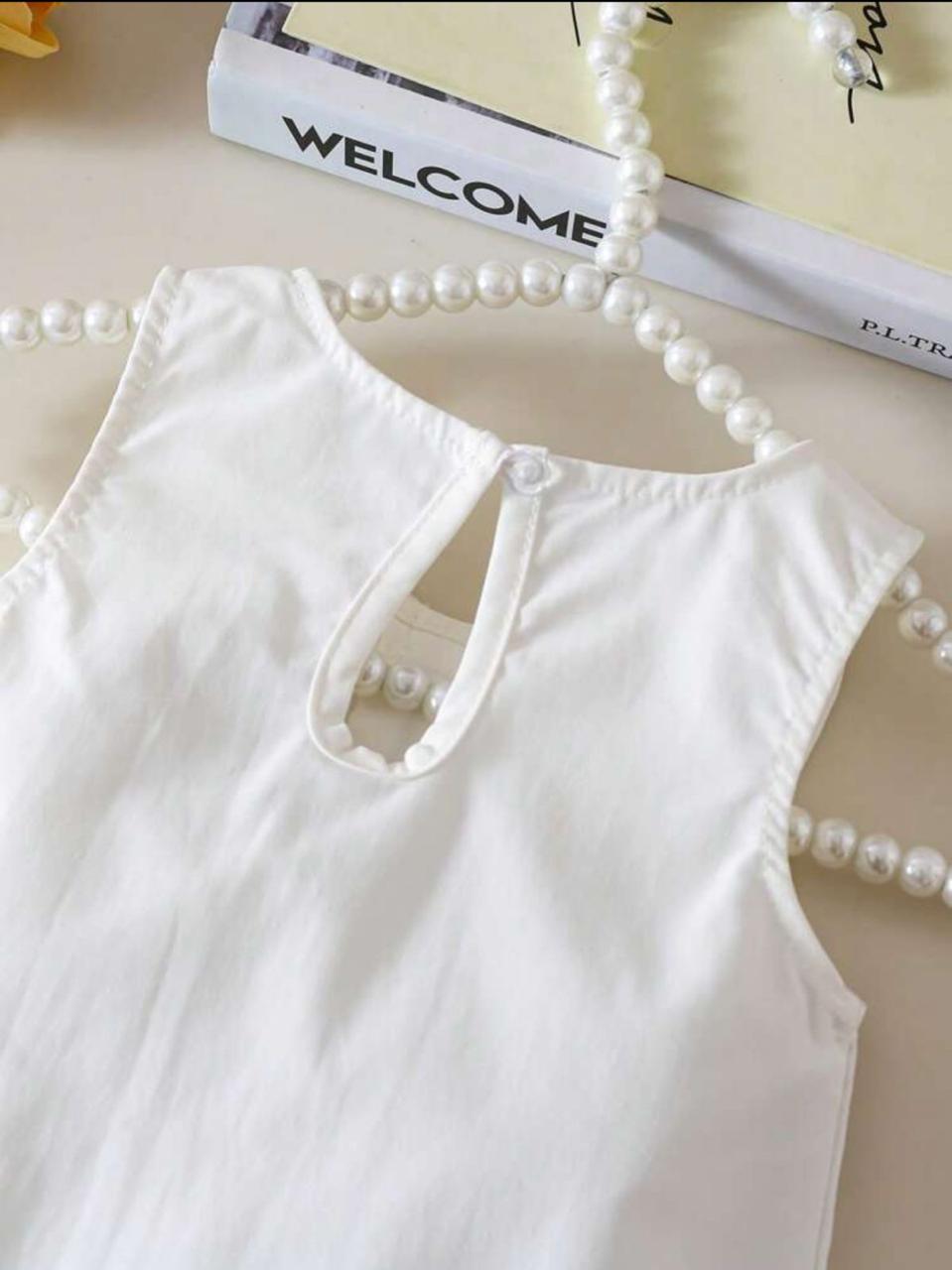 Elegant Pearl Flower Girl